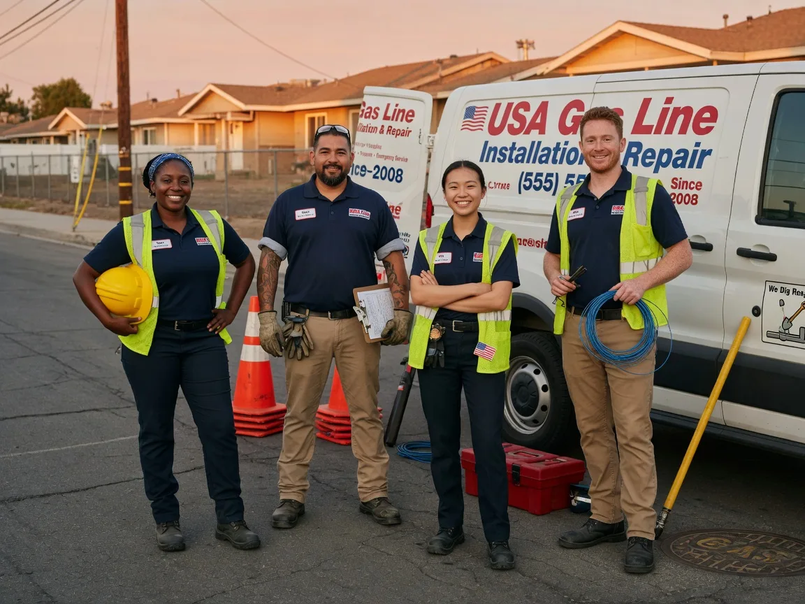 Gas Line Installation company in Obernburg, NY